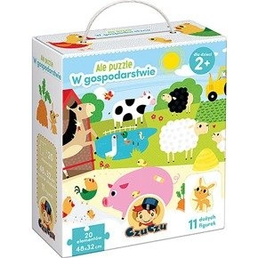 CZUCZU Ale Puzzle 20 W Gospodarstwie 2+