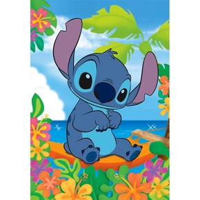 Puzzle Supercolor 104 Układanka Bajka LILO I STITCH Disney 6+ Clementoni