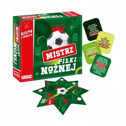 Wiem i Umiem Mistrz PIŁKI NOŻNEJ Gra Planszowa Dynamiczna 7+ Kangur