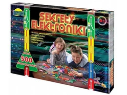 Sekrety Elektroniki 500 eksperymentów – zestaw 6+ | Dromader