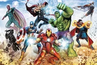 Puzzle 160 Układanka Marvel AVENGERS Iron Man Hulk Thor Bohater 6+ Trefl