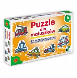 Puzzle Dla Maluszków SAMOCHODZIKI Układanka Dla 3 Latka 3+ Alexander