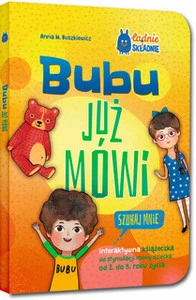 Bubu już mówi. Szukaj mnie! interaktywna książeczka do stymulacji mowy dziecka od 2. do 5. roku życia