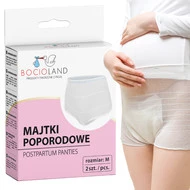 BOCIOLAND WIELORAZOWE MAJTKI POPORODOWE SIATECZKOWE M 2szt BL026