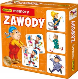 Memory Zawody – gra pamięciowa o zawodach | Adamigo