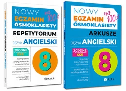 Egzamin Ósmoklasisty KOMPLET Repetytorium Arkusze JĘZYK ANGIELSKI Greg