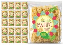 GRANEX Chrupki Kukurydziane Naturalne Misie Kwiatki BIO EKO 80g x21