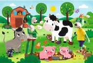 Puzzle 24 Maxi Trefliki Na Wsi Rodzina Treflików Trefl