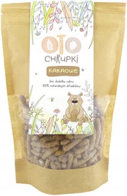 OTO Chrupki Naturalne KUKURYDZIANE Kakaowe BEZ CUKRU 25g Otolandia