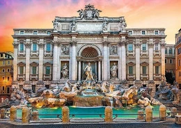 Puzzle 500 Układanka Fontanna di Trevi RZYM Barok 7+ Trefl 37292