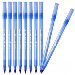 10x Długopis BIC Round Stic 1.0 mm NIEBIESKI