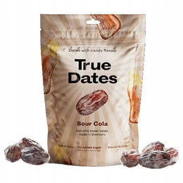 True Dates Sour Cola Daktyle 100g - Zdrowa Przekąska Bez Cukru