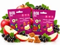 2x BOB SNAIL Żelki Owocowe JABŁKO CZARNA PORZECZKA Bez Dodatku Cukru (40g)