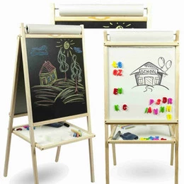 Tablica Dla Dzieci Magnetyczna Kredowa Papier 4w1 3ToysM