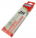 Ołówek techniczny 2H Schemat - 12 sztuk