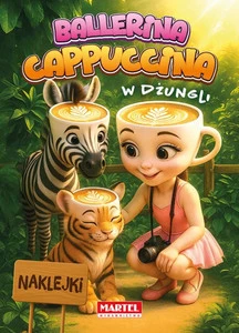 Kolorowanka z Naklejkami BALLERINA CAPPUCCINA w Dżungli Martel