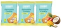 Frank&Oli Smoothie Ciastka Owsiane Ananas Mango Kokos 3x50g