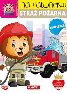 Na Ratunek STRAŻ POŻARNA Z Naklejkami 3+ Martel