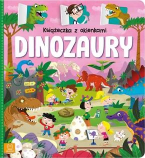 Książeczka Z Okienkami Dinozaury Agnieszka Bator 4+ Aksjomat 3695