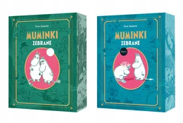 Pakiet MUMINKI Zebrane Tomy I-II (Barwione Brzegi) Tove Jansson
