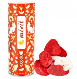 Owoce Liofilizowane Mix.it Banan Truskawka 160g