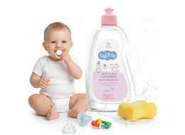 BEBBLE Płyn Do Mycia Butelek Smoczków Naczyń Dla Dzieci 500ml