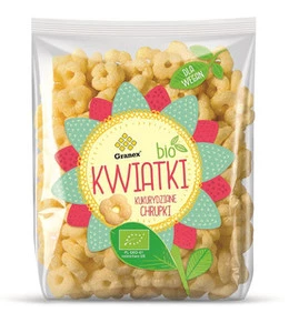 CHRUPKI KUKURYDZIANE KWIATKI BIO 80 g - GRANEX
