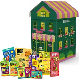 BOB SNAIL ŚLIMAK Snail City 384g ZESTAW PREZENTOWY ŚWIĄTECZNY