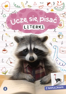 Uczę Się Pisać Literki + NAKLEJKI Skrzat