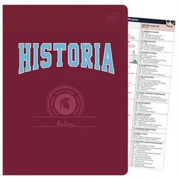 Zeszyt HISTORIA Tematyczny A5 60 Kartek Kratka HYBRID INTERDRUK