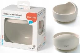 BABYONO Silikonowa Miseczka Miska Talerzyk z Przyssawką Dla Dzieci 1481/04