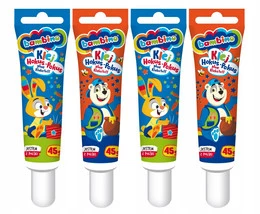 4x Klej Biały Hokus Pokus w Tubie 45g Bambino