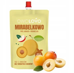 Mus jabłkowo-mirabelkowy 200 g OwoLovo
