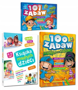 Zestaw 3 Książek Edukacyjnych Dla Dzieci 4 6 Lat Labirynty Łamigłówki GREG