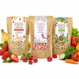 OtoLandia Zdrowe Chrupki 25g x3 – Malinowo-Truskawkowe i Warzywne