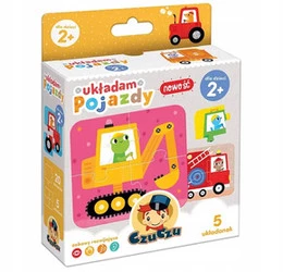 Puzzle Układam Pojazdy 2+ CzuCzu