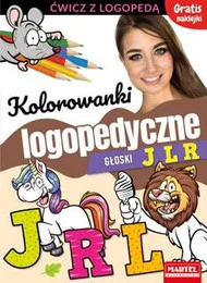 Kolorowanki Logopedyczne Głoski J L R Martel