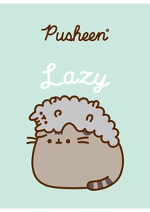 PUSHEEN Zeszyt Szkolny A4 32k KRATKA Kotek Kot St. Majewski