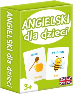 Karty edukacyjne Angielski dla dzieci 3+ Kangur