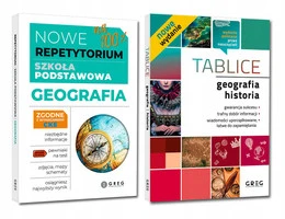 Repetytorium Szkoła Podstawowa Geografia 2026 Tablice Geograficzne Historia