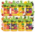 8x BOB SNAIL Smoothie MIX SMAKÓW Bez Dodatku Cukru Mus