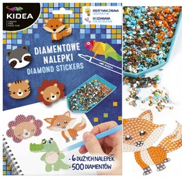 Wyklejanki diamentowe zwierzęta – Kidea