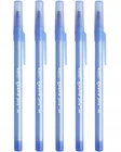 5x BIC Długopis Round Stick Szkolny Biurowy 1,0 mm NIEBIESKI