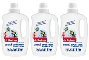 3x DR REINER Płyn Do Prania Odzieży SPORTOWEJ i TURYSTYCZNEJ 1 L