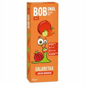 BOB SNAIL Jellies Galaretka Jabłko Marchew 27g Bez Dodatku Cukru