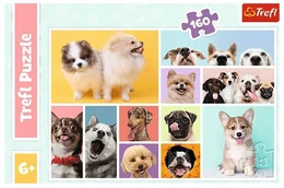 Puzzle 160 el. Psia przyjaźń Trefl