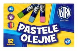 Kredki pastelowe Astra 12 sztuk