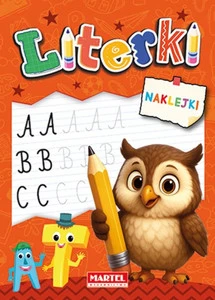 Kolorowanka z Naklejkami Edu LITERKI Martel