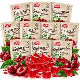 Celiko Galaretka Wiśniowa Bezglutenowa 75g x10