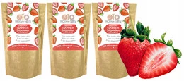 Liofilizowane Truskawki OtoLandia - 3x20g, Bez Cukru